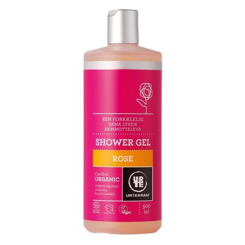Økologisk Rose Showergel 500 ml fra Urtekram