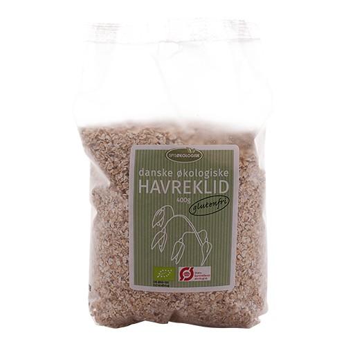 Glutenfri økologisk havreklid - 400 gram fra Spis Økologisk