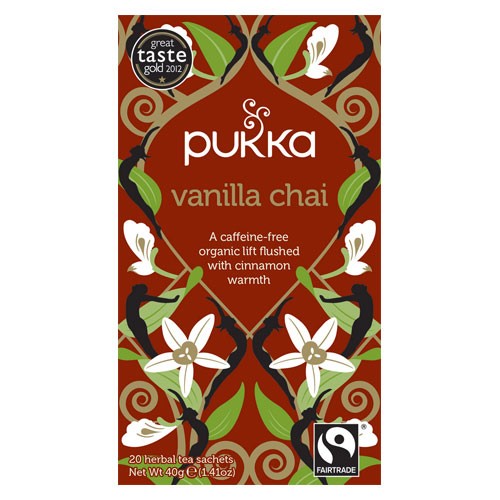 Økologisk Vanilla Chai Te med Kanel og Vanilje - 20 Breve