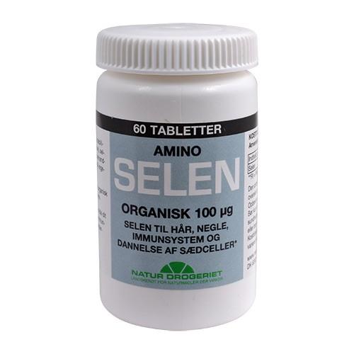 Amino Selen 100 Mg - 60 Tabletter fra Natur Drogeriet