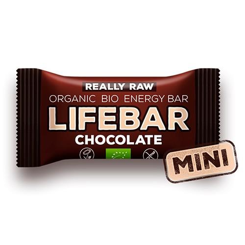 Lifebar Mini Raw Chokolade Økologisk - 25 Gram