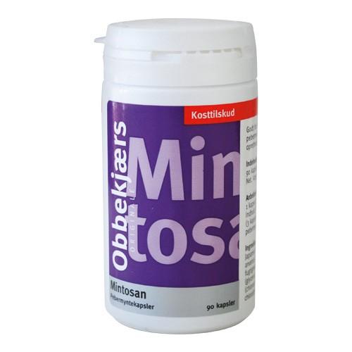 Mintosans 200 Mg - 90 Kapsler til Fordøjelse på Tilbud