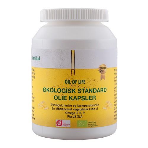 Omega 3 6 9 GLA Kapsler - Økologisk Olie, 120 stk.
