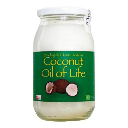 Økologisk Jomfru Kokosolie 500 Ml fra Oil Of Life
