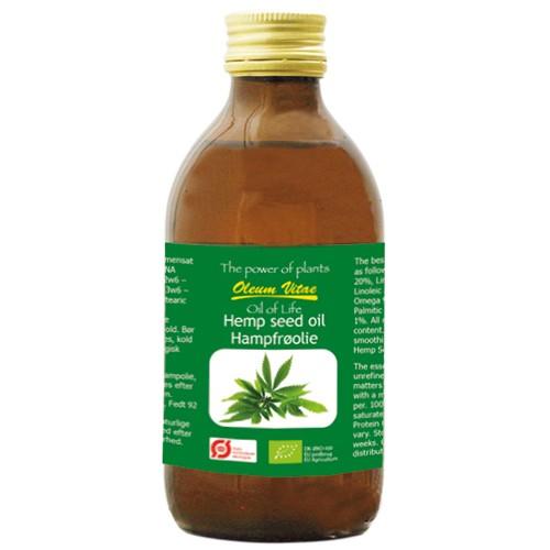 Økologisk Hampefrøolie 250 ml fra Oil Of Life
