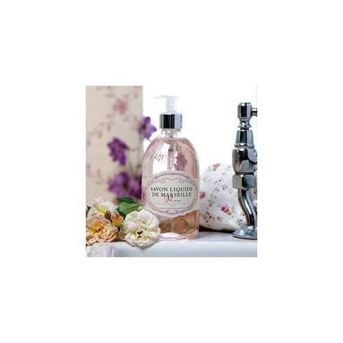 Flydende Håndsæbe med Rose 500 Ml fra Savon De Marseille