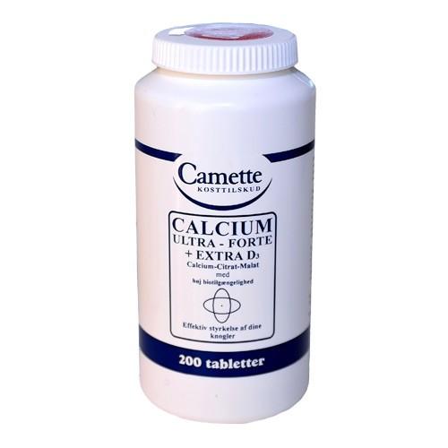 Calcium Ultra Forte + Ekstra 200 Tabletter - Sundhedstilskud