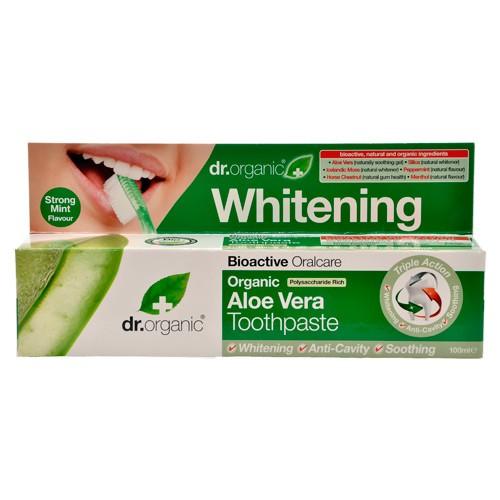 Aloe Vera Tandpasta 100 Ml fra Dr. Organic - Økologisk Pleje