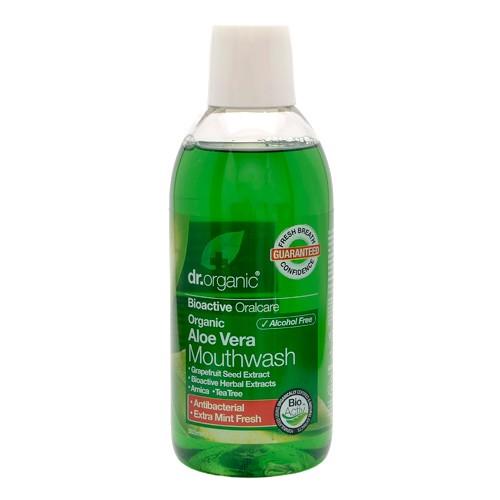 Aloe Vera Mundskyl 500 Ml fra Dr. Organic - Økologisk Pleje