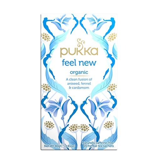 Pukka Feel New Økologisk Te - 20 Breve til Velvære