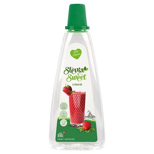 Hermesetas Stevia Flydende 125 ml - Økologisk Sødemiddel