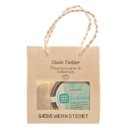 Glade Fødder Gavepose - Økologisk Velvære Tilbud