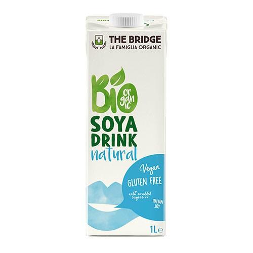 Økologisk Sojadrik Naturel 1 Liter fra The Bridge
