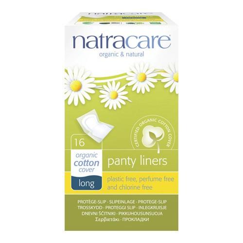 Langt Trusseindlæg fra Natracare - 16 stk. (enkeltvis)