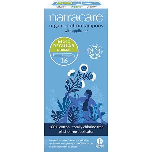 Tamponer Regular med Hylster - 16 Stk fra Natracare