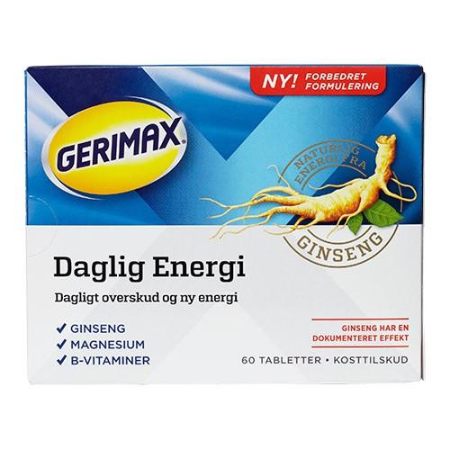 Daglig Energi 60 Tabletter fra Gerimax - Øg din Vitalitet!