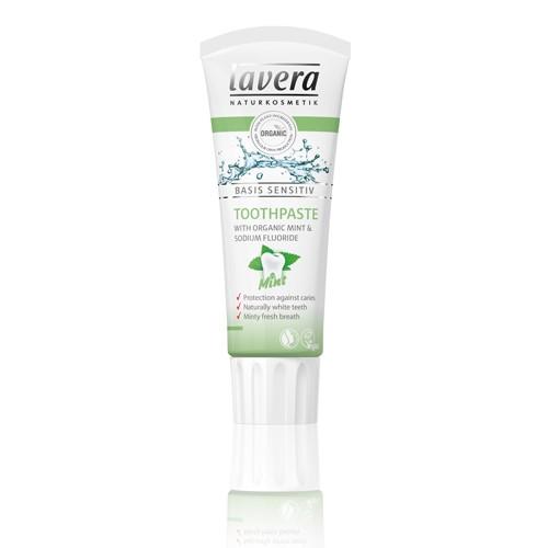 Lavera Basis Tandpasta Mint med Flour - 75 ml