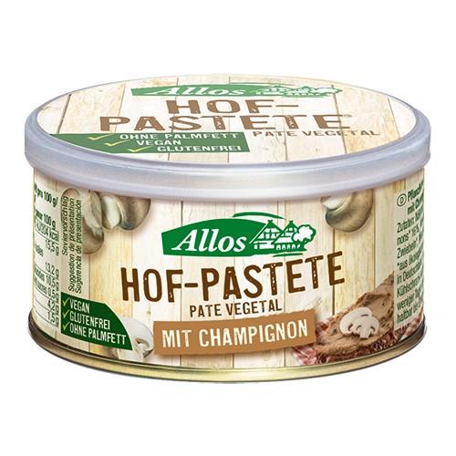 Økologisk Champignon Smørepålæg 125 Gram fra Allos