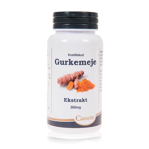 Gurkemeje Ekstrakt 90 Kapsler - Sundhedstilskud fra Camette