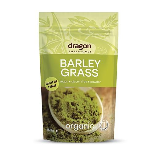Økologisk Byggræs 150 Gram fra Dragon Superfoods