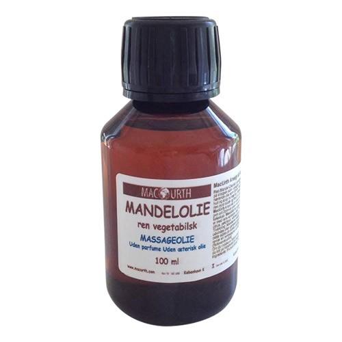 Mandelolie 100 Ml fra Macurth - Økologisk Plejeprodukt