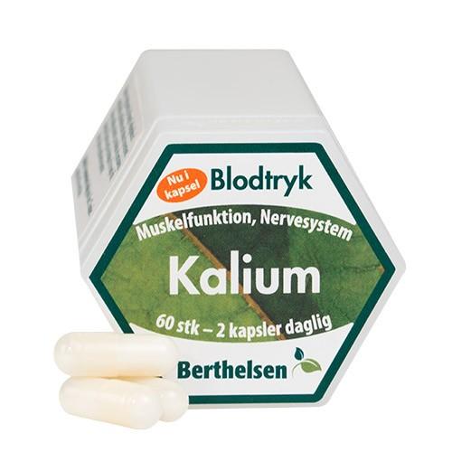 Kalium 60 Kapsler - Sundhedstilskud fra Berthelsen