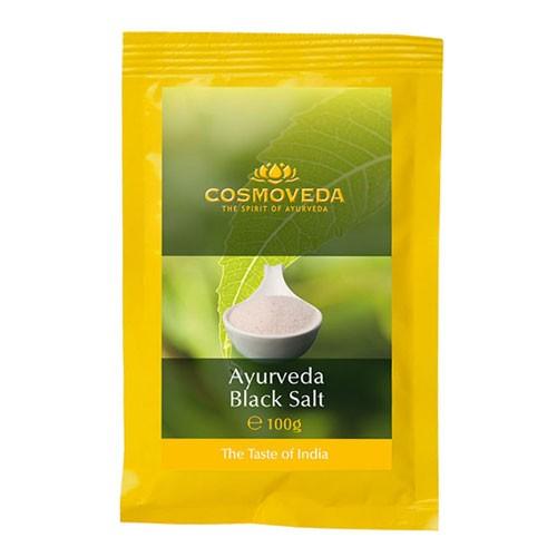 Himalaya Sort Salt 100 Gr fra Cosmoveda - Økologisk Kvalitet