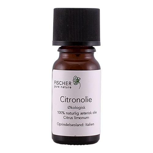 Æterisk Citronolie Økologisk 10 Ml fra Fischer Pure Nature