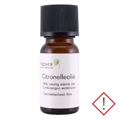 Æterisk Citronelleolie 10 Ml fra Fischer Pure Nature
