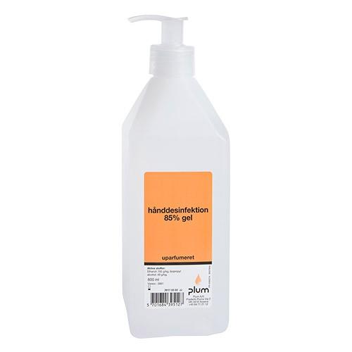 Hånddesinfektion Gel 85 % - 600 ml fra Plum
