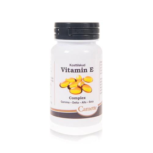 E Vitamin Complex - 90 Kapsler fra Camette - Sundhedstilskud