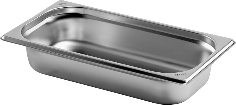 Budget Line GN Kantine 1/3 - Dybde 65mm, Rustfrit Stål