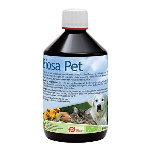 Biosa Pet 500 Ml - Økologisk Pleje til Dine Husdyr