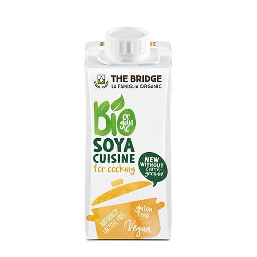 Økologisk Soja Cuisine 200 ml fra The Bridge - Mælkefri Drik