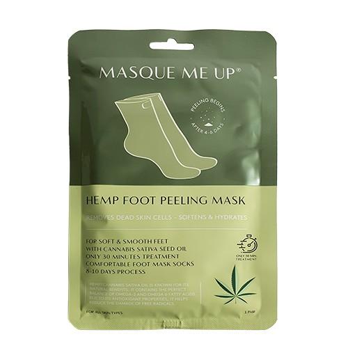 Hamp Fod Peeling Maske - 1 Styk fra Masque Me Up