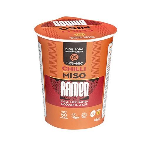 Økologisk Chili Miso Ramen Instant Kop - 85 Gram