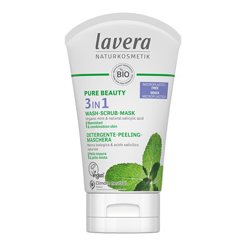 3 i 1 Vask, Skrub & Maske - 125 ml fra Lavera