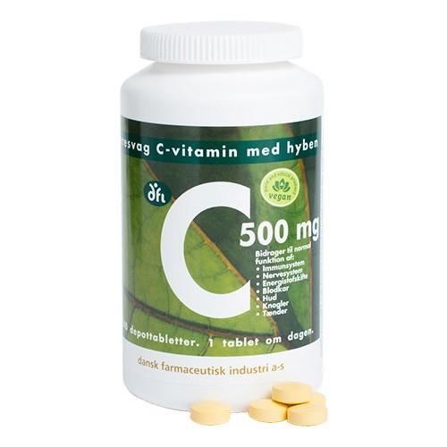 C 500 M Hyben Depottabletter - 240 Tab til Sundhed