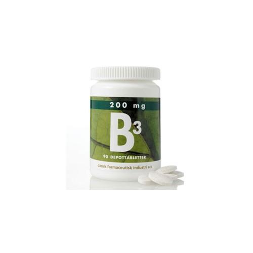 B3 Depottabletter 200 Mg - 90 stk. fra Dansk Farmaceutisk Industri