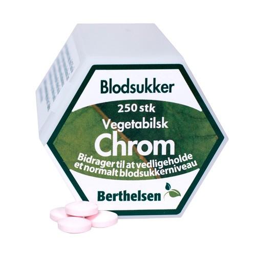 Chrom 62,5 Mcg - 250 Tabletter fra Berthelsen
