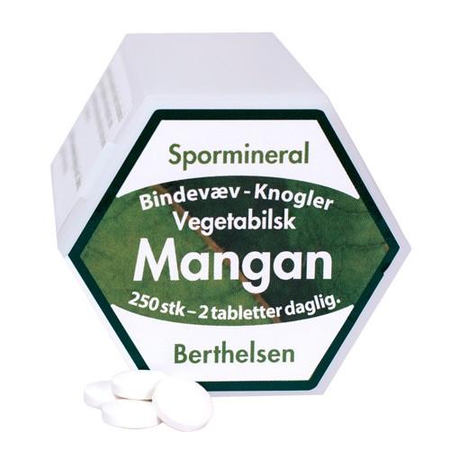 Mangan 3,75 mg - 250 tabletter fra Dansk Farmaceutisk Industri