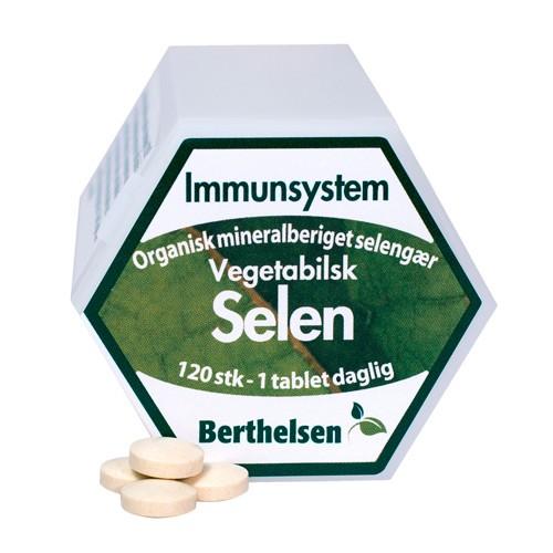 Selen 100 Mcg - 120 Tabletter fra Berthelsen