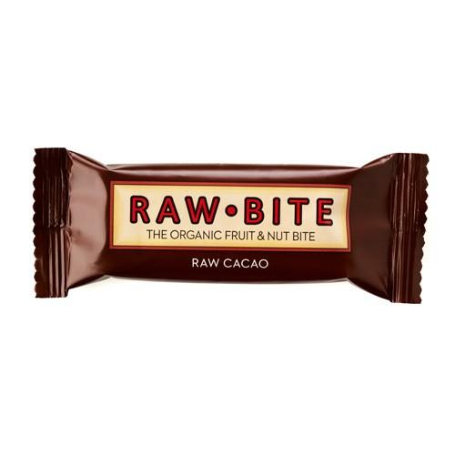 Økologisk Raw Cacao Nøddebar - 50 Gram Tilbud!