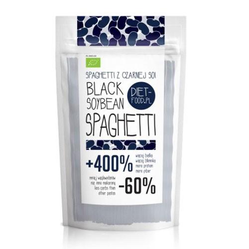 Økologisk Soja Spaghetti Sort 200 Gram - Diet Food