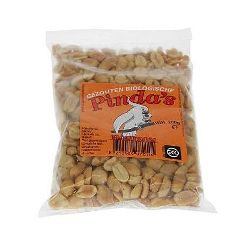Økologiske Saltede Peanuts 200 g fra Horizon