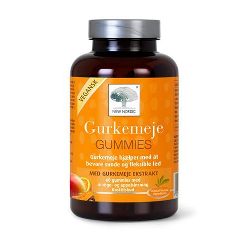 Gurkemeje Gummies 60 stk. - Sundhedsboost fra New Nordic