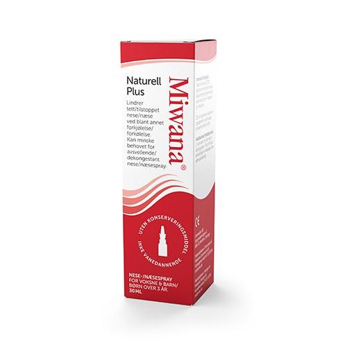 Mentol Plus Næsespray 30 Ml fra Miwana - Sundhedstilbud
