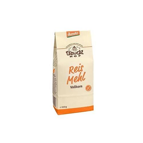 Økologisk Rismel Fuldkorn Demeter - Glutenfri 500g