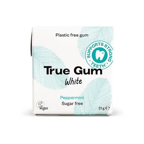 True Gum Tyggegummi White 21 Gram - Økologisk Slik