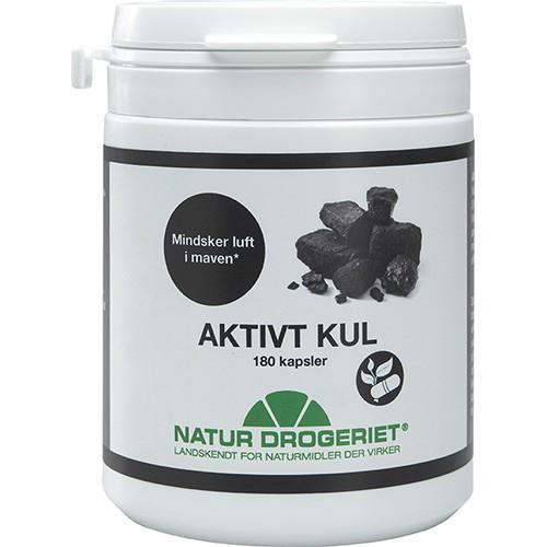 Aktivt Kul 180 Kapsler - Sundhed & Fordøjelse Tilbud!